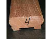 10' Mahogany Handrail 2x4