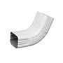 3" Aluminum White A Elbow