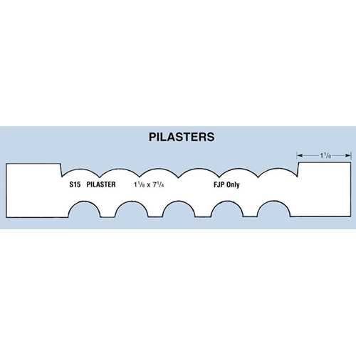 #S15 PFJ Pilaster  1-1/8